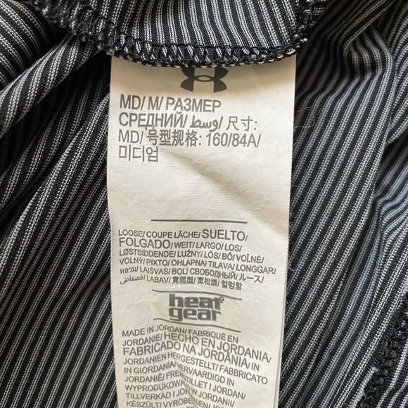 Under Armour Women's Microstripe 1/4 Zip long sleeve shirt pullover - Picture 8 of 12